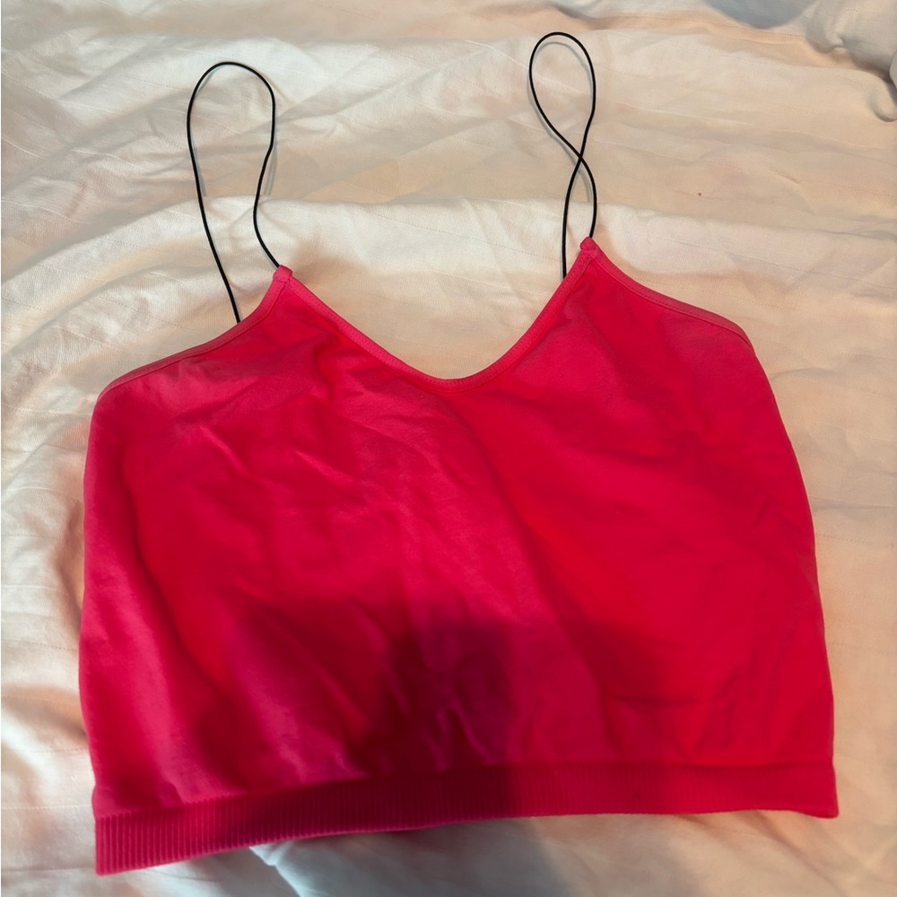 Women's Pink Crop Top